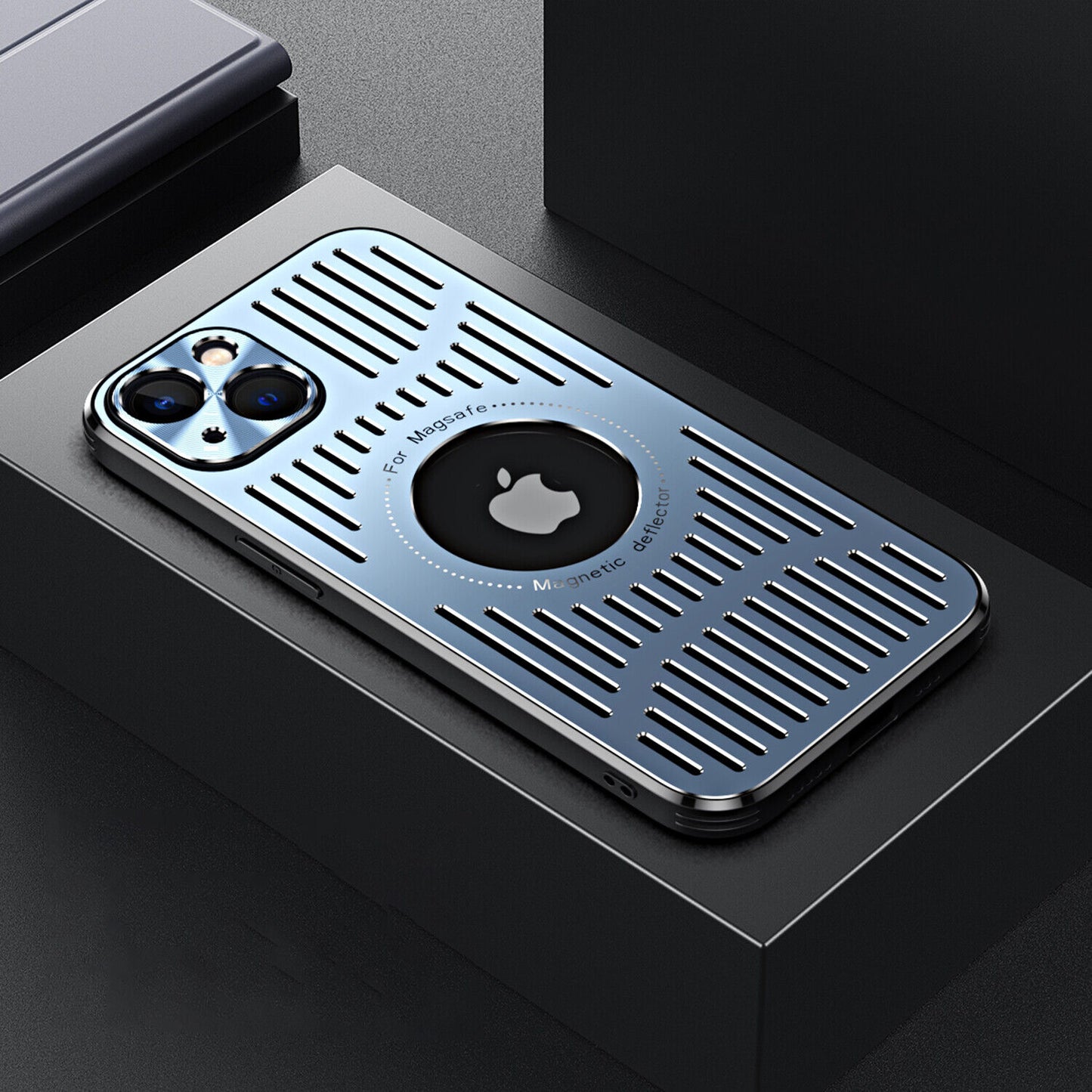Metal Magnetic Heat Dissipation Ventilated IPhone Case