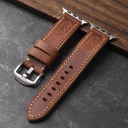 Handmade Vintage Leather Apple Watch Band