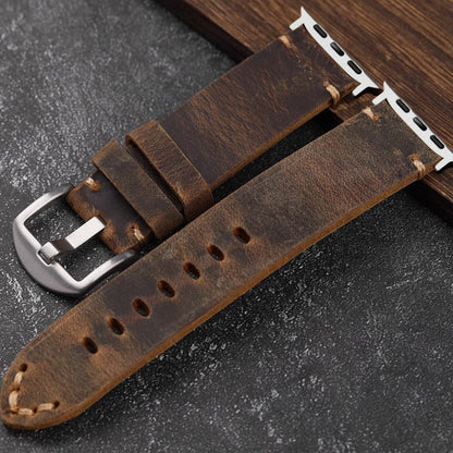 Handmade Vintage Leather Apple Watch Band