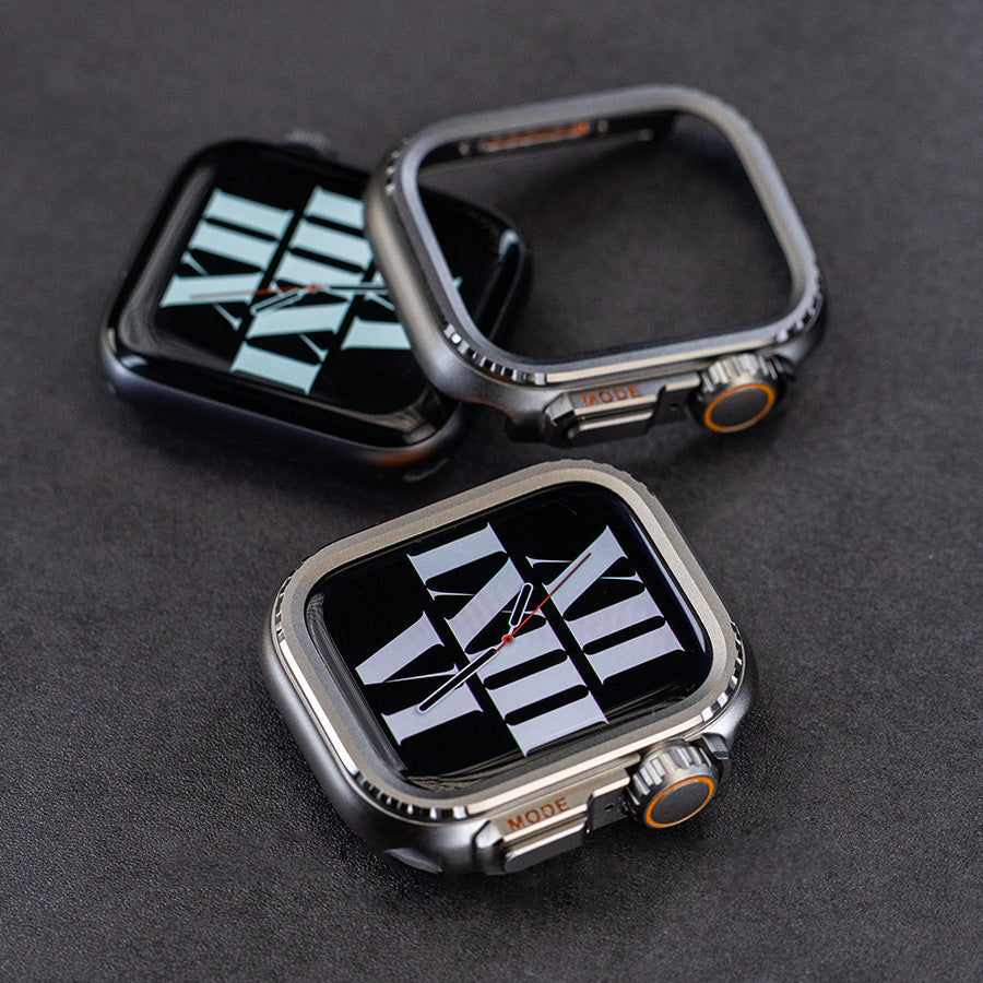 Rugged Titanium Alloy Case For Apple Watch