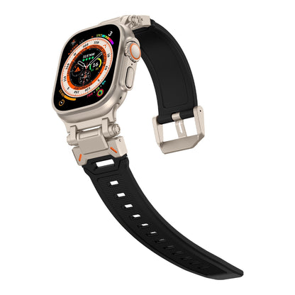 Explorer Rubber Band With Titanium Adapter For Apple Watch