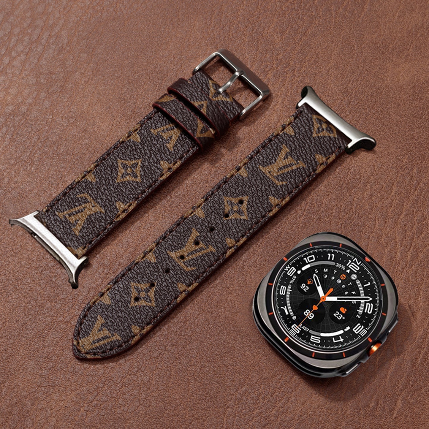 Classic Handmade Leather Band For Samsung Galaxy Watch