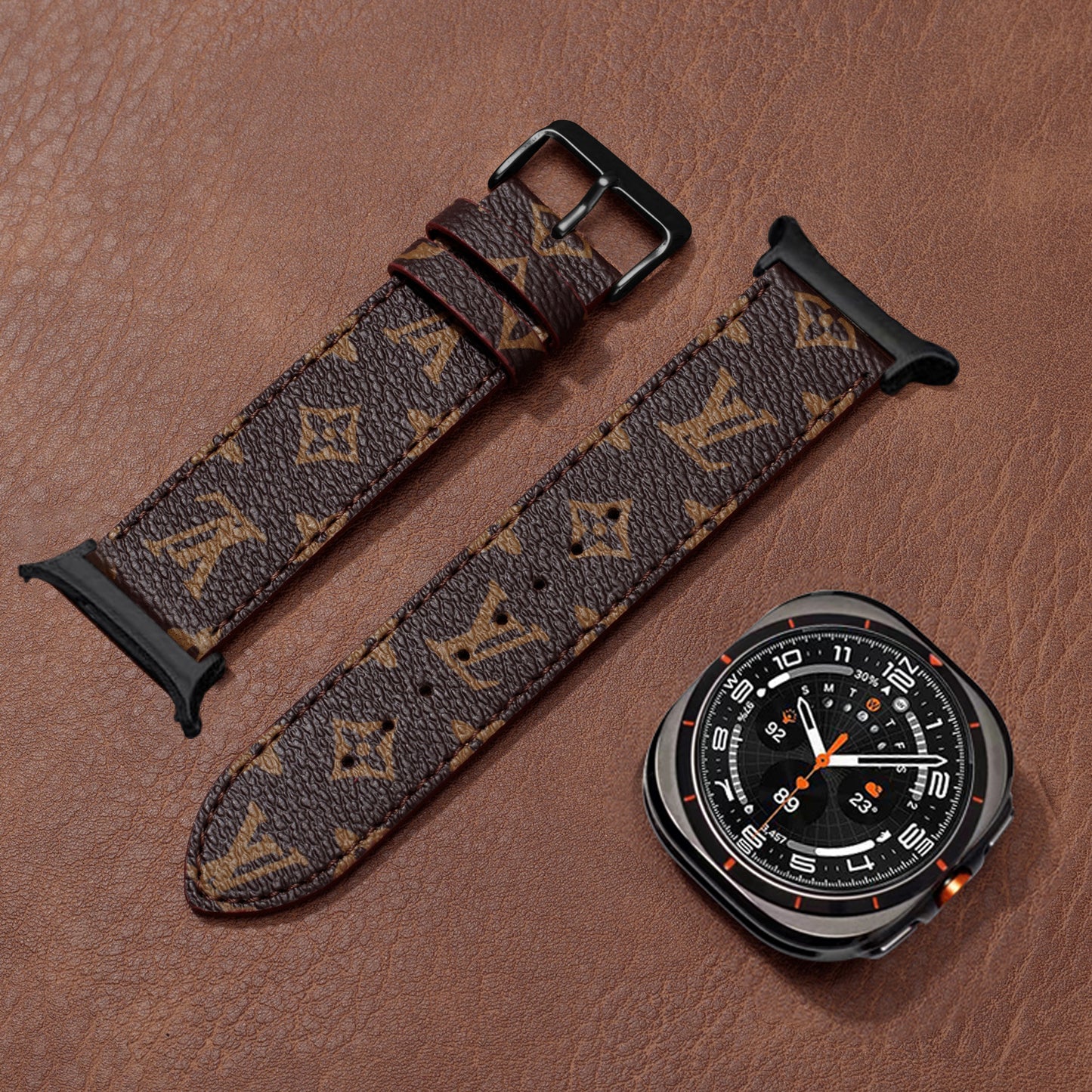 Classic Handmade Leather Band For Samsung Galaxy Watch