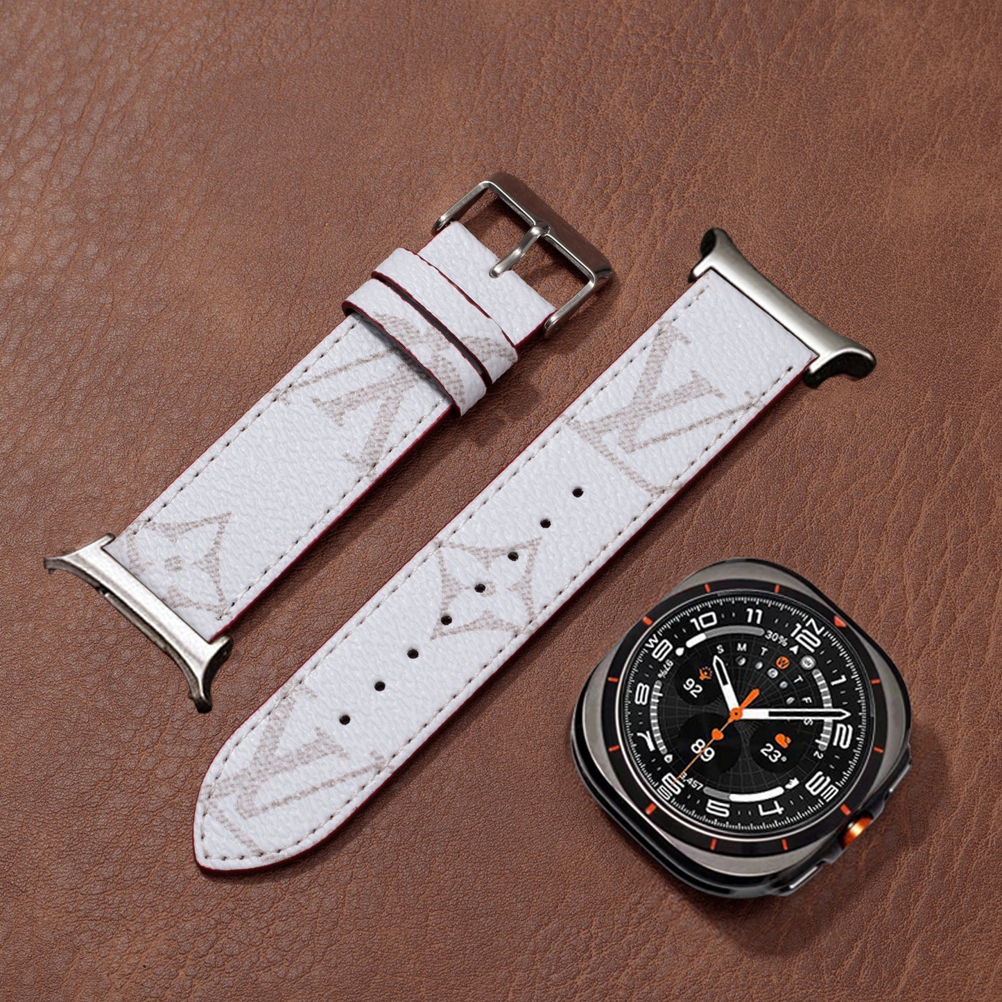 Classic Handmade Leather Band For Samsung Galaxy Watch