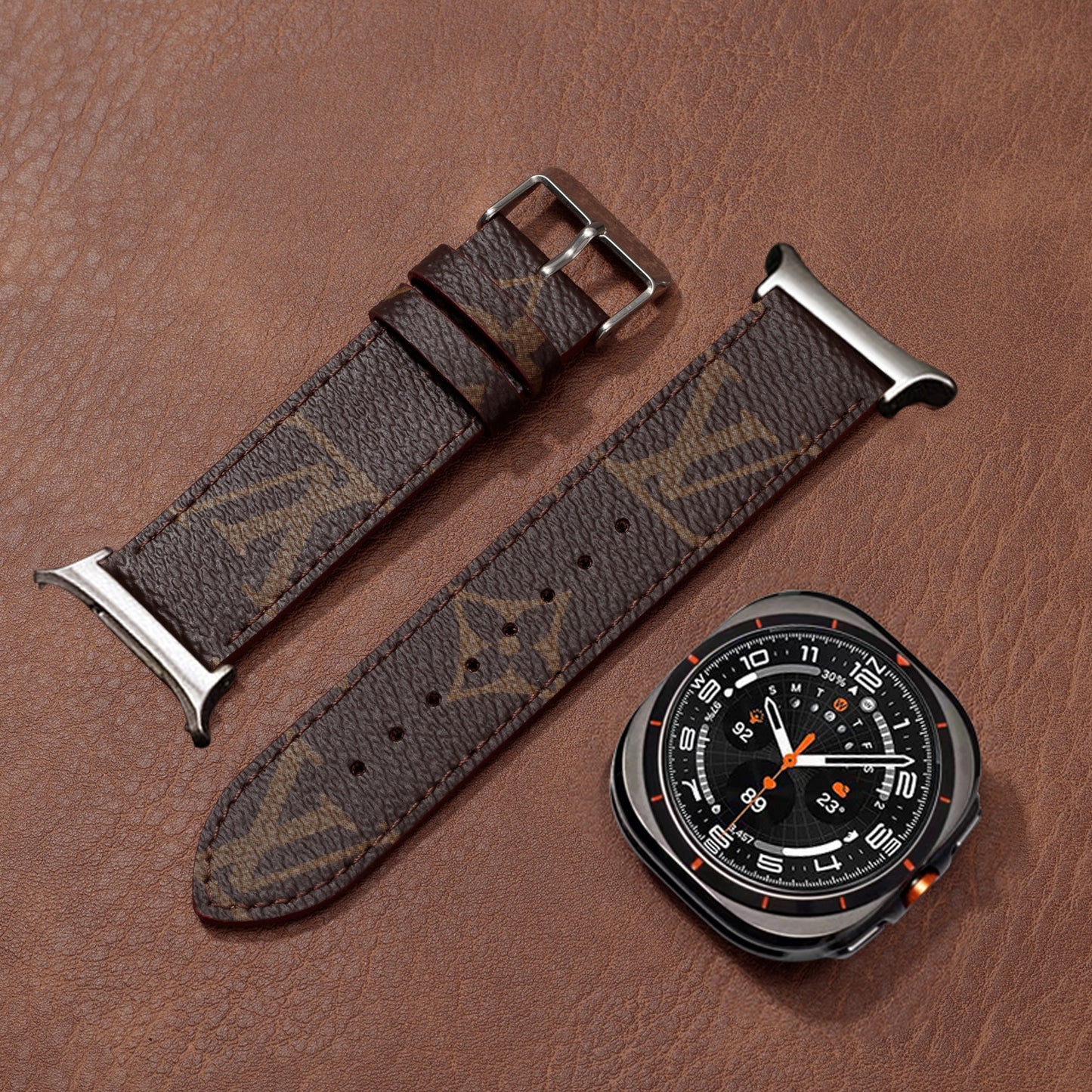 Classic Handmade Leather Band For Samsung Galaxy Watch