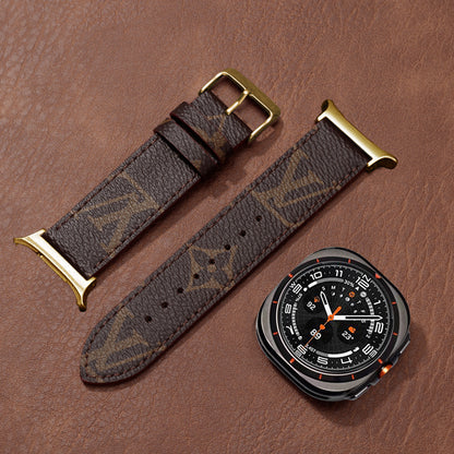 Classic Handmade Leather Band For Samsung Galaxy Watch