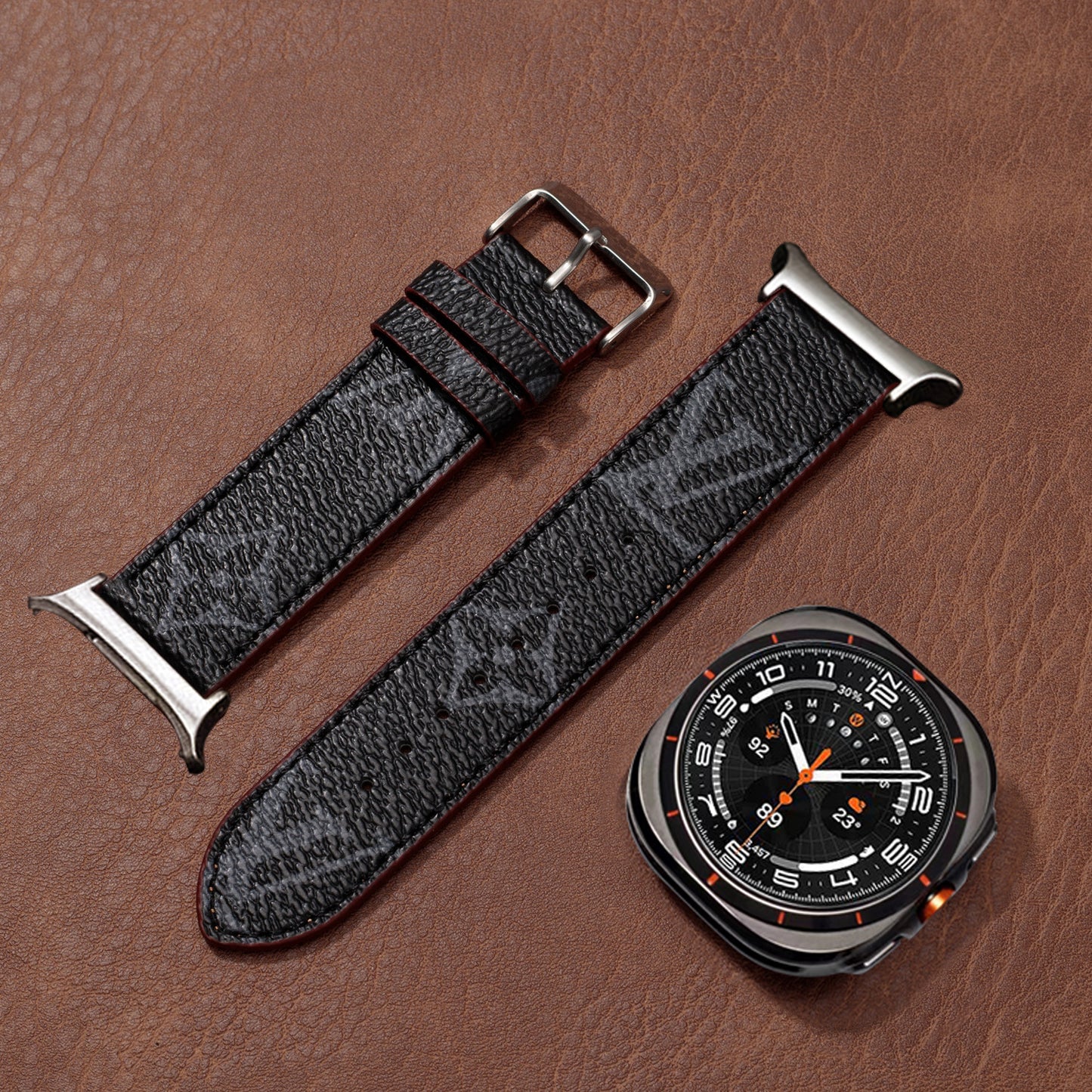 Classic Handmade Leather Band For Samsung Galaxy Watch