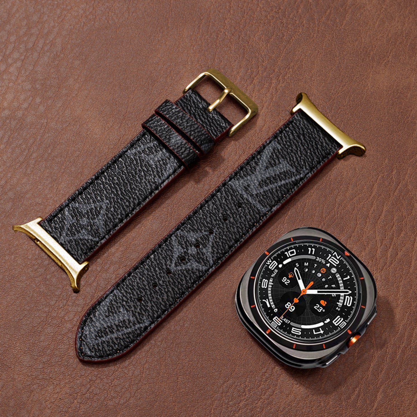 Classic Handmade Leather Band For Samsung Galaxy Watch