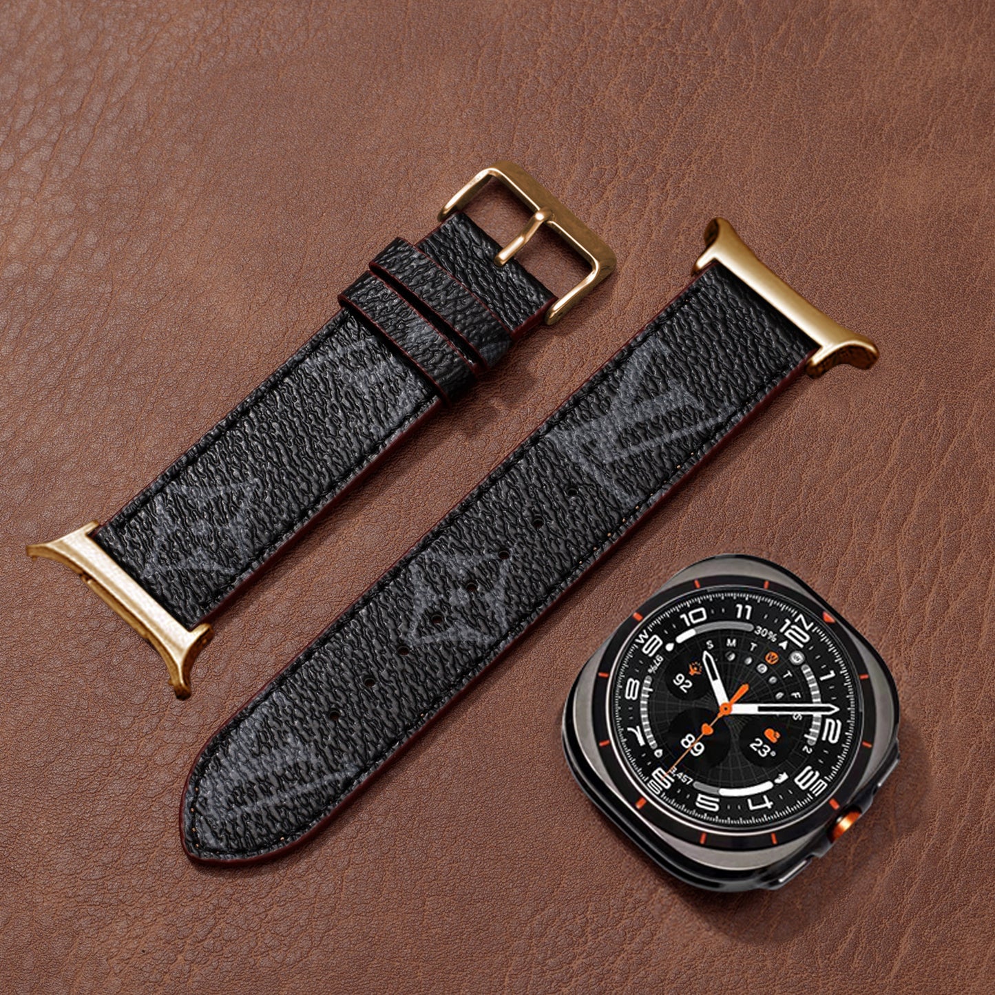 Classic Handmade Leather Band For Samsung Galaxy Watch