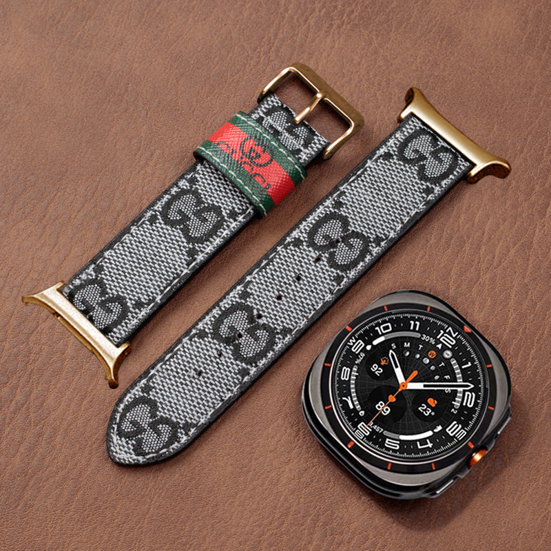 Classic Handmade Leather Band For Samsung Galaxy Watch