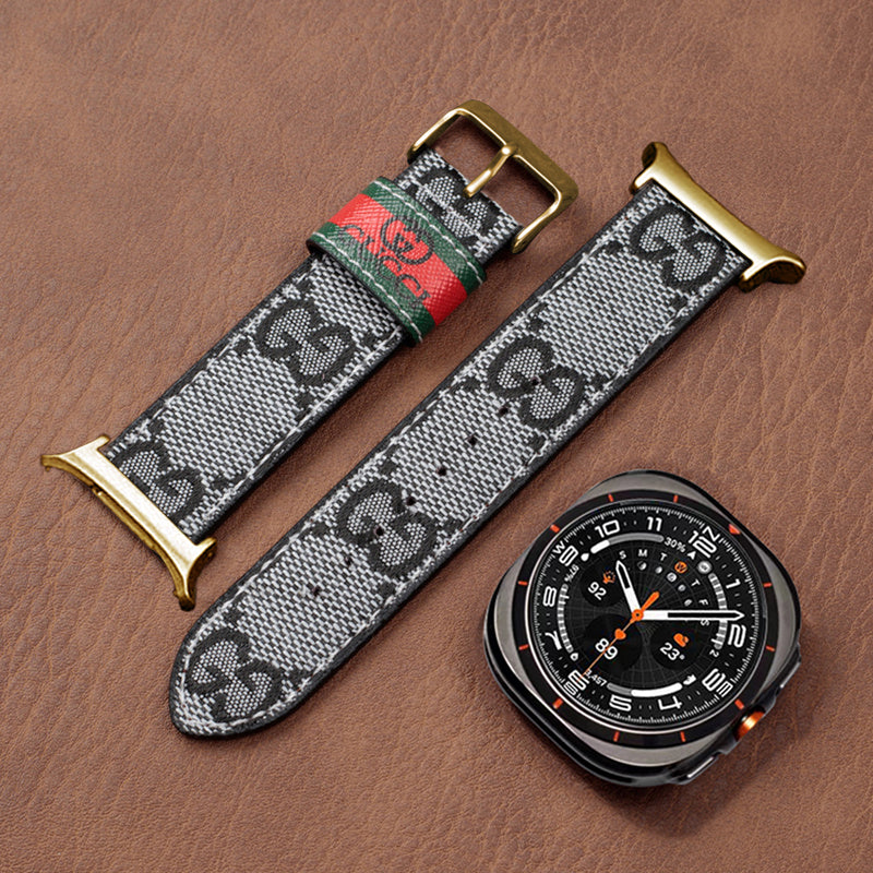 Classic Handmade Leather Band For Samsung Galaxy Watch