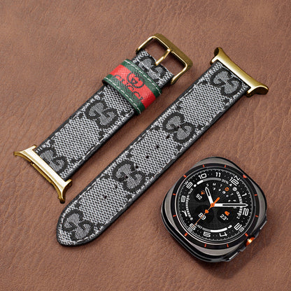 Classic Handmade Leather Band For Samsung Galaxy Watch