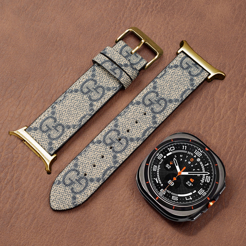 Classic Handmade Leather Band For Samsung Galaxy Watch