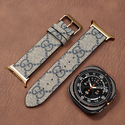 Classic Handmade Leather Band For Samsung Galaxy Watch