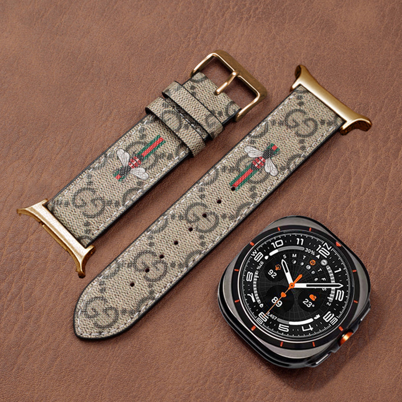 Classic Handmade Leather Band For Samsung Galaxy Watch