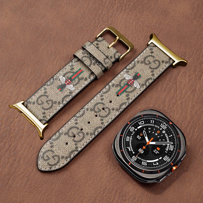 Classic Handmade Leather Band For Samsung Galaxy Watch