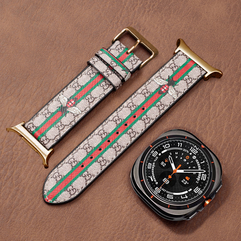 Classic Handmade Leather Band For Samsung Galaxy Watch