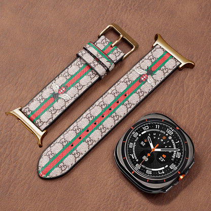 Classic Handmade Leather Band For Samsung Galaxy Watch