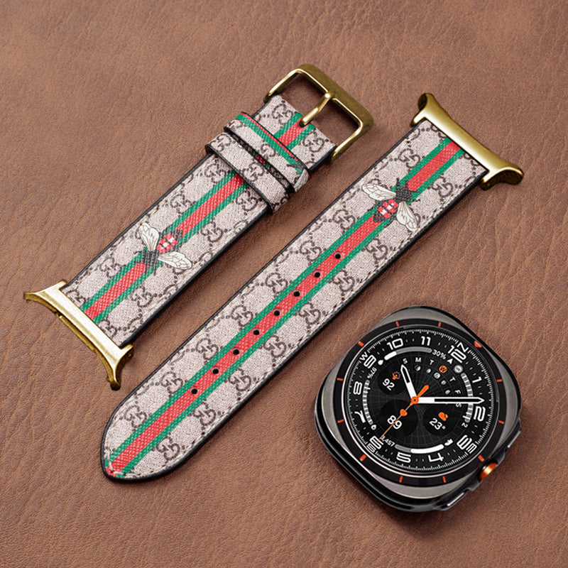 Classic Handmade Leather Band For Samsung Galaxy Watch