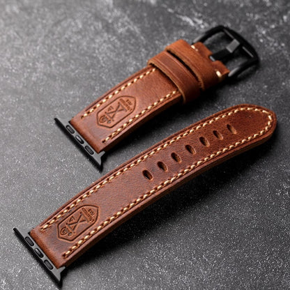 Handmade Vintage Leather Apple Watch Band