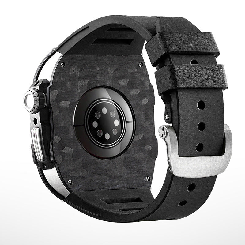 RM7002 Carbon Fiber Series - Dark Tank Apple Watch Case