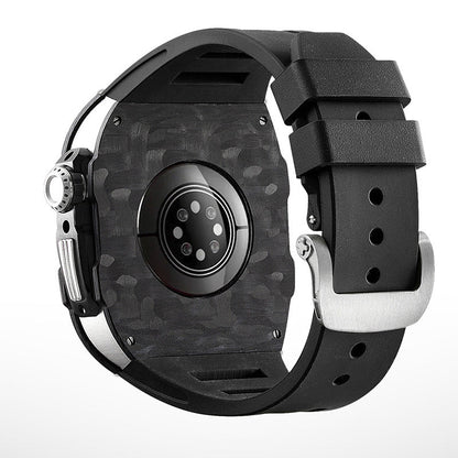 RM7002 Carbon Fiber Series - Dark Tank Apple Watch Case