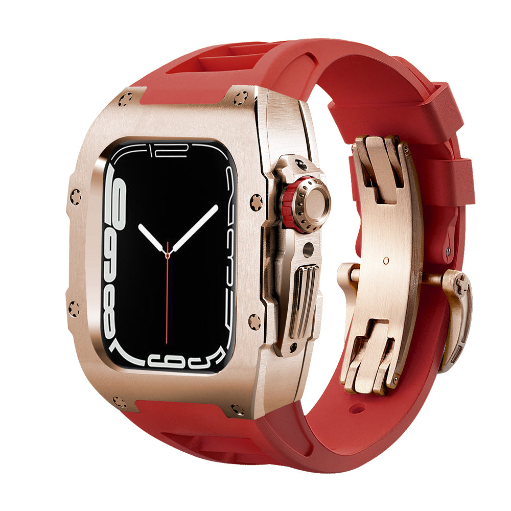 RM7002 Series - Golden Tank Apple Watch Case