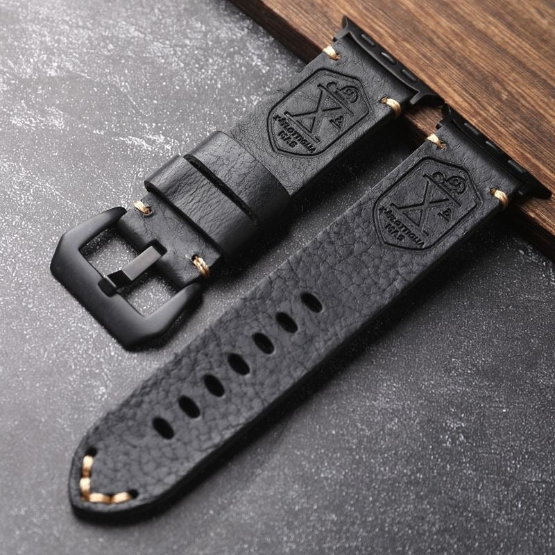 Handmade Vintage Leather Apple Watch Band