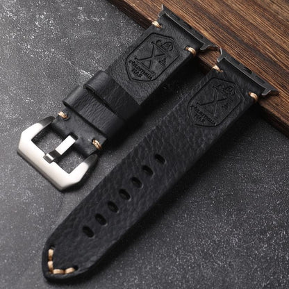 Handmade Vintage Leather Apple Watch Band