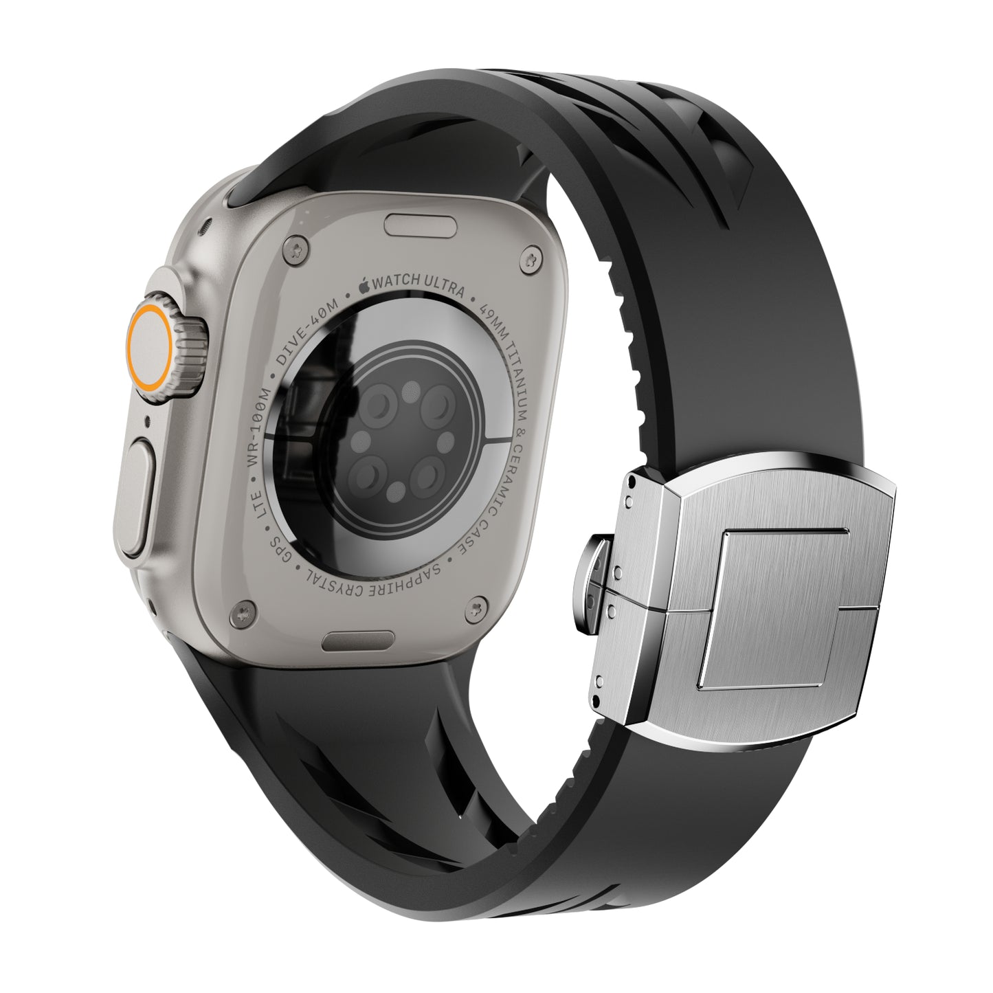 Streamlined Track FKM Band For Apple Watch