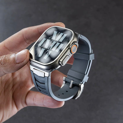 Racing Fluororubber Band For Apple Watch