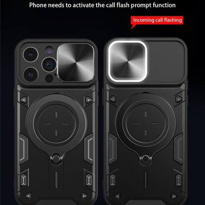 Shockproof Protective Case with Slide Camera Cover For Iphone