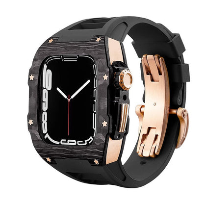 RM7002 Carbon Fiber Series - Royal Tank Apple Watch Case