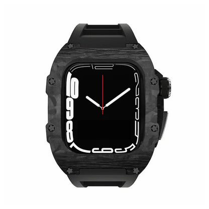 RM7002 Carbon Fiber Series - Dark Tank Apple Watch Case