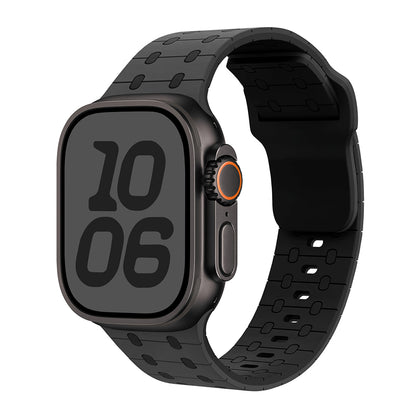 Two-Color Magnetic Silicone Band For Apple Watch