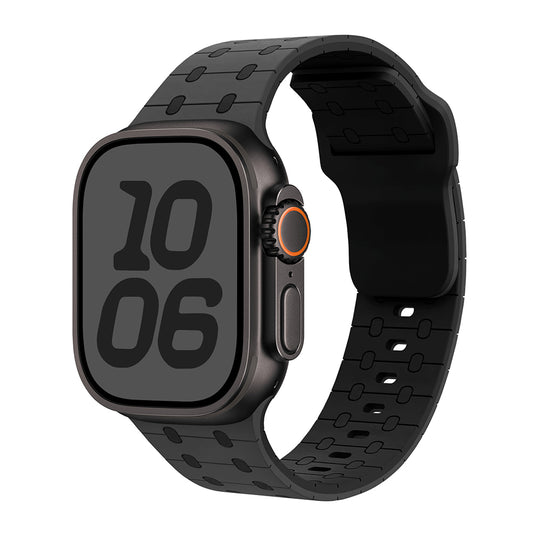 Two-Color Magnetic Silicone Band For Apple Watch