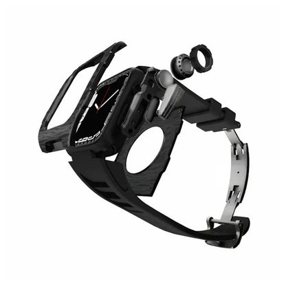 RM7002 Carbon Fiber Series - Dark Tank Apple Watch Case