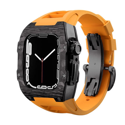 RM7002 Carbon Fiber Series - Dark Tank Apple Watch Case