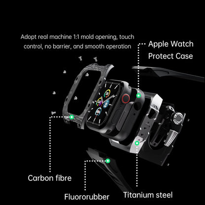 RM7002 Carbon Fiber Series - Royal Tank Apple Watch Case