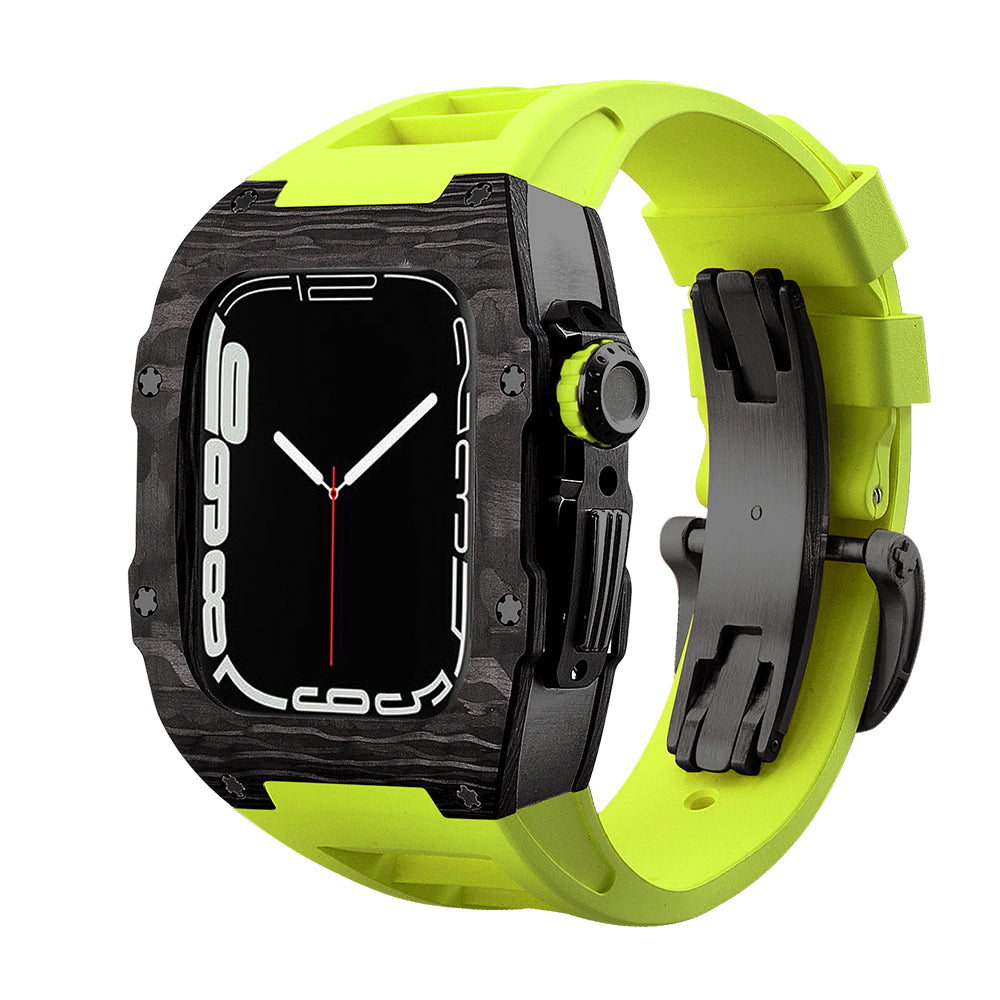 RM7002 Carbon Fiber Series - Dark Tank Apple Watch Case