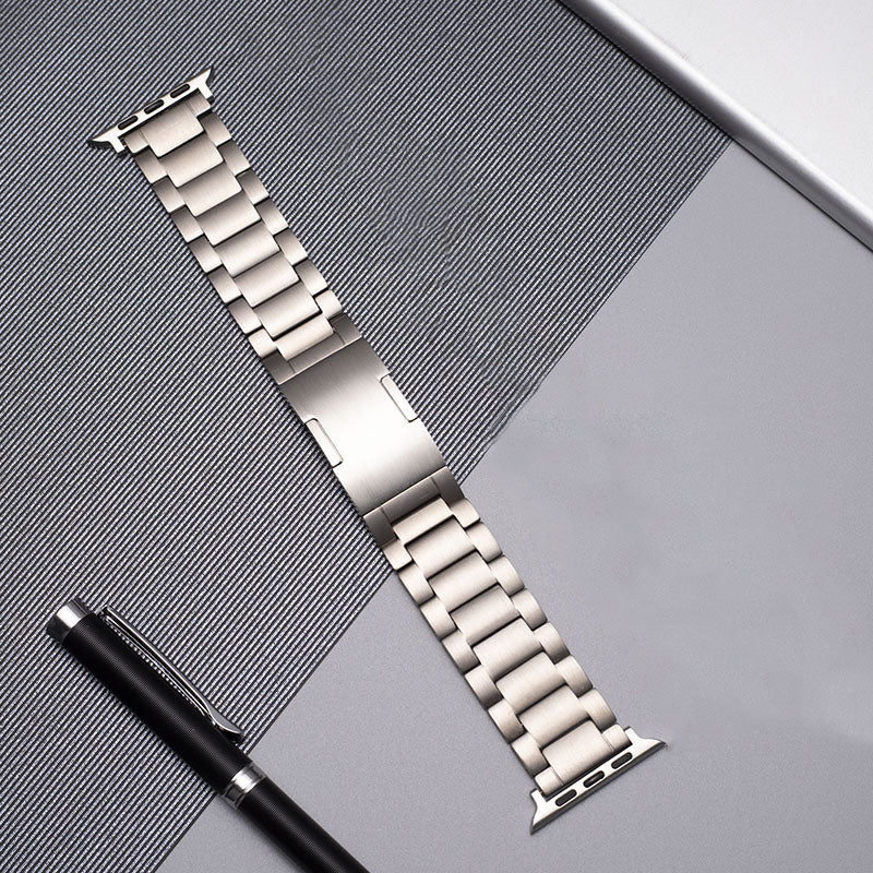 Titanium Triple Link Bracelet For Apple Watch