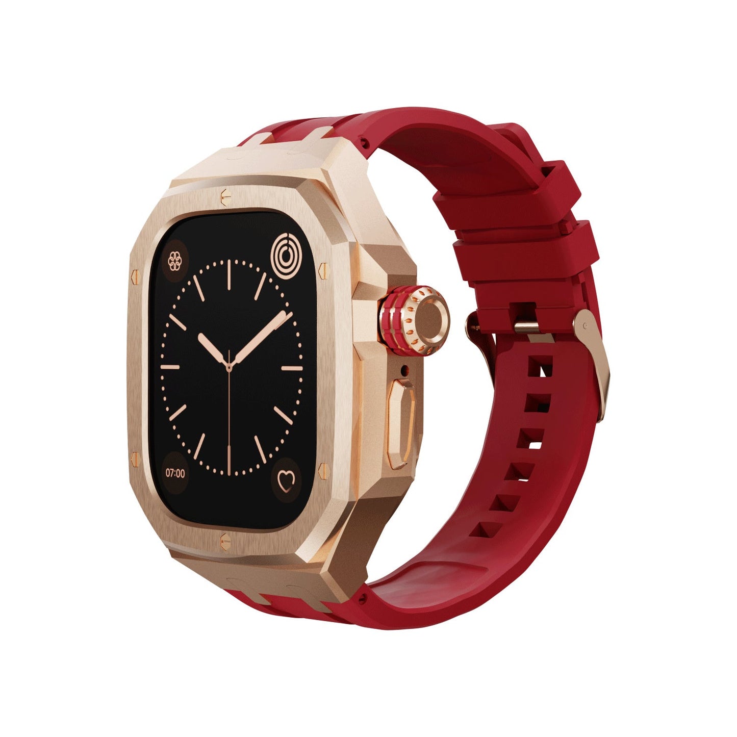 AP6008 Retrofit Kits - Rose Gold Armor Apple Watch Case