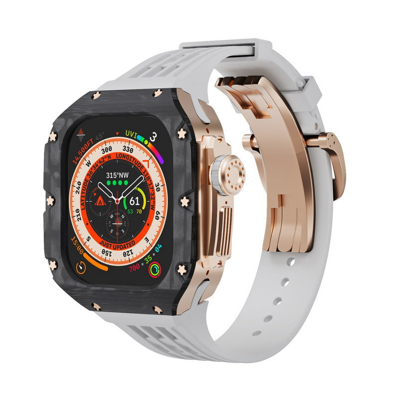 RM6003 Carbon Fiber Series - Royal Mountain Apple Watch Ultra Case