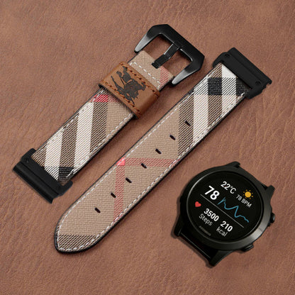 Classic Handmade Leather Band For Garmin