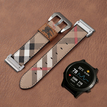 Classic Handmade Leather Band For Garmin