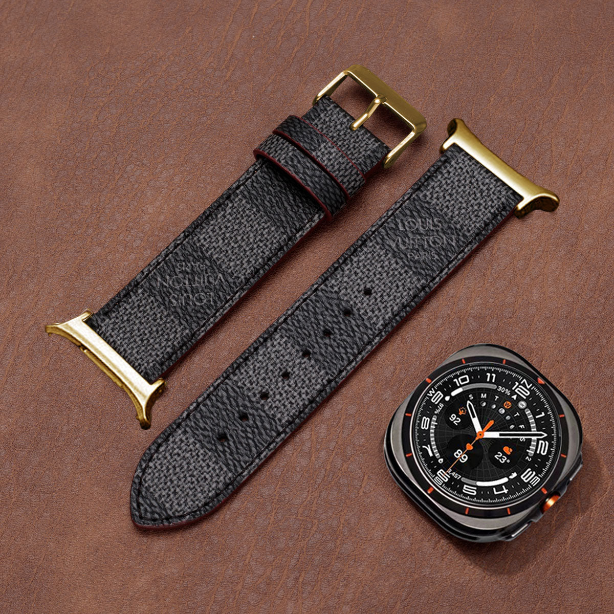 Classic Handmade Leather Band For Samsung Galaxy Watch