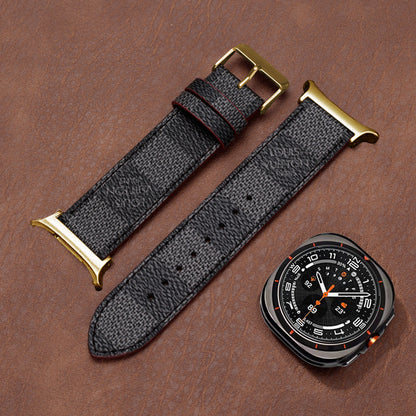 Classic Handmade Leather Band For Samsung Galaxy Watch