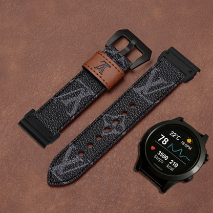 Classic Handmade Leather Band For Garmin