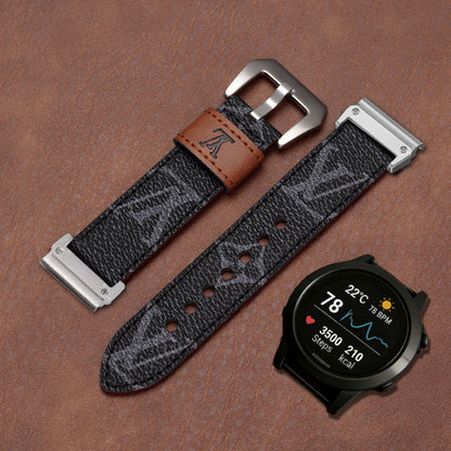 Classic Handmade Leather Band For Garmin