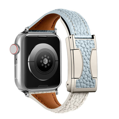 Leather Magnetic Buckle Band for Apple Watch